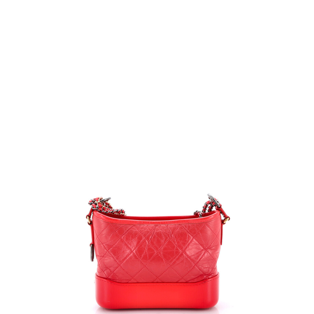 Chanel Small Gabrielle Hobo Quilted Aged Calfskin - Picture 3 of 6